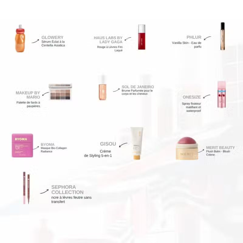 Calendrier de l’Avent Sephora Favorites 2026